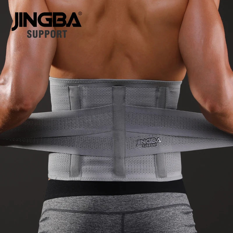 JINGBA SUPPORT Fitness Waist and Back Support Belt - Sweat-Resistant Trainer for Abdominal Muscles and Lumbar Joint Protection