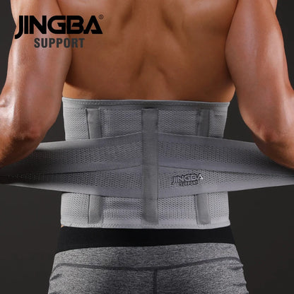 JINGBA SUPPORT Fitness Waist and Back Support Belt - Sweat-Resistant Trainer for Abdominal Muscles and Lumbar Joint Protection